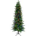 Almo Fulfillment Services Llc Fraser Hill Farm Artificial Christmas Tree - 6.5 Ft. Carmel Pine - Multi LED Lights FFCP065-6GR